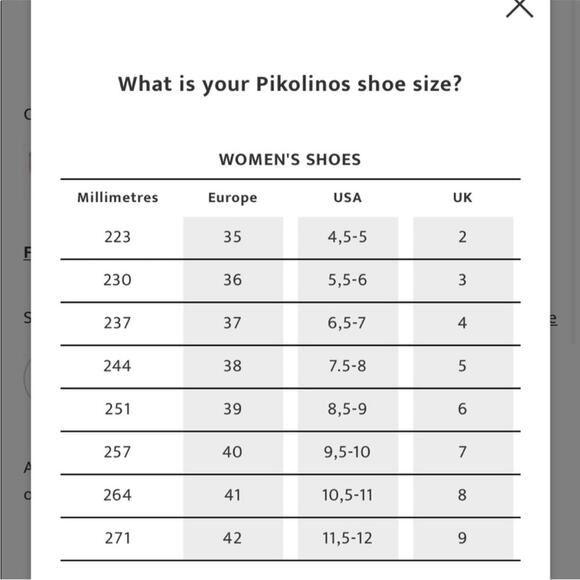 Pikolinos Benissa Wedge Leather Cutout 37 - Picture 12 of 13